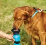 Дорожня пляшка поїлка для собак No Brand Aqua Dog 550 мл Блакитний (2104618495)