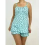 Жіночий комплект Triko Квіти 48-50 Різнокольоровий (97542487-2)