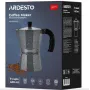 Гейзерна кавоварка Ardesto Gemini Molise AR0803AGS 0,4 л Сірий
