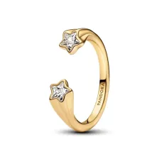 Каблучка No Brand Зорепад з покриттям 14k золотом 163582C01 52 (2479265461)