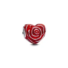 Серебряный шарм No Brand Сердце 793673C01