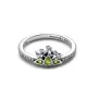 Серебряное кольцо No Brand Тиара принцессы Тианы 193653C01 50
