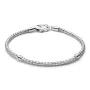 Серебряный браслет No Brand с текстурированной цепочкой 593681C00 16