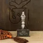 Пхурба з підставкою Kailash Череп 9х1.8 см Сріблясто-чорний (27664)