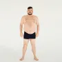 Боксери чоловічі анатомічні MAN's SET Anatomic Classic w/fly Light Plus Black Series 5XL Темно-синій