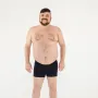 Боксеры мужские анатомические MAN's SET Anatomic Intimate Fly Plus Black Series 6XL Темно-синий