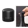 Пробка вакуумная для бутылок Cork 1 шт 4 х 4 см Black (Н051391)