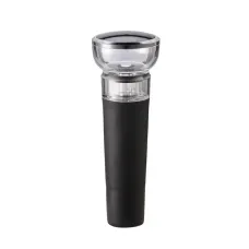 Набор многоразовых пробок для вина Cork 4 шт Черный (H051392-4) Набор многоразовых пробок для вина Cork 4 шт Черный (H051392-4)