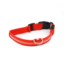 Світлодіодний LED-нашийник No Brand Red XS (11900-69346)