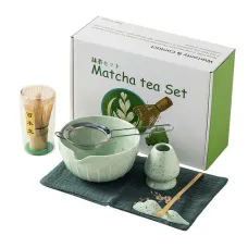 Набор для приготовления чая матча No Brand Matcha 3125 Mint Green 7 предметов 13275-85683