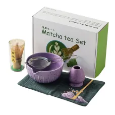 Набор для приготовления чая матча No Brand Matcha 3125 Purple 7 предметов 13275-85684