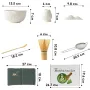 Набір для приготування чаю матчу No Brand Matcha 3125 White 13275-85685