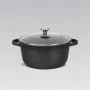 Кастрюля Maestro MR-4027-28 28 см 6,8 л Черный (100531404)