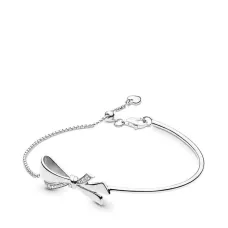 Срібний браслет з регульованою застібкою No Brand 597242CZ 16 см (1341770288)