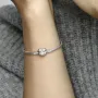 Срібний браслет No Brand Серце 590719 16