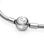 Серебряный браслет из серебра с круглой застежкой No Brand 590728 16 см (1341770292)