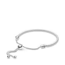 Срібний браслет з регульованою застібкою No Brand 597125CZ One Size (1341770297)