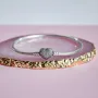 Срібний браслет No Brand Серце 590727CZ 16
