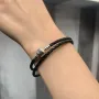 Кожаный браслет No Brand 590705CBK 16 см (1341770312)