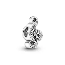 Серебряный шарм No Brand Скрипичный ключ 791381CZ (1341770351)