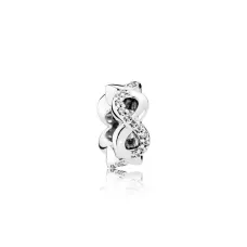 Срібний шарм No Brand Нескінченне кохання 792101CZ (1341770364)