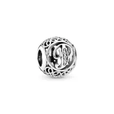 Срібний шарм No Brand Літера P 791860CZ (1341770378)