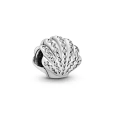 Срібний шарм No Brand Disney Мушля Аріель 791574CZ (1341770420)