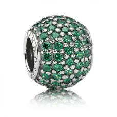 Серебряный шарм No Brand Pave (1341770436)