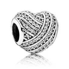 Срібний шарм No Brand Лінії кохання 791885CZ (1341770496) Срібний шарм No Brand Лінії кохання 791885CZ (1341770496)