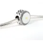 Серебряный шарм No Brand Драгоценное сердце 792073EN23 (1341771327)