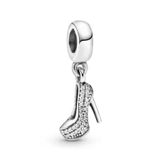 Серебряный шарм No Brand Сверкающая туфелька 791536CZ (1341771506) Серебряный шарм No Brand Сверкающая туфелька 791536CZ (1341771506)