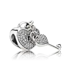 Серебряный шарм No Brand 791429CZ