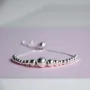 Срібний браслет No Brand Сфери з регульованою застібкою 597749 One Size (1341773055)