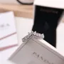 Серебряное кольцо No Brand Желание принцессы 197736CZ 50