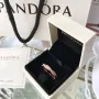 Срібна каблучка No Brand Повороти Долі 180892CZ 48