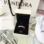 Срібна каблучка No Brand Повороти Долі 180892CZ 48