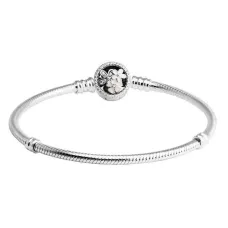 Срібний браслет No Brand Квіти 590744CZ 22 см (1341781528)