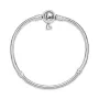 Серебряный браслет с подвеской в форме сердца No Brand 598698C00 16 см (1341782532)