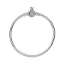 Срібний браслет No Brand Корона О 598286CZ 16