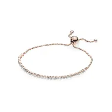 Срібний браслет No Brand Блискуча нитка 580524CZ 20