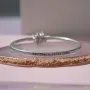 Срібний браслет No Brand з регульованою застібкою Феєрверк 597763CZ 16
