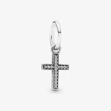 Срібний шарм No Brand Хрестик 791310CZ (1341785569)