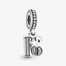 Серебряный шарм No Brand 16 лет 797261CZ