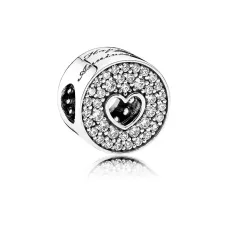 Срібний шарм No Brand Ювілей 791977CZ (1341785583) Срібний шарм No Brand Ювілей 791977CZ (1341785583)