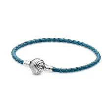 Шкіряний браслет із застібкою No Brand Морська раковина 590537EN69 20 см (1341786740)