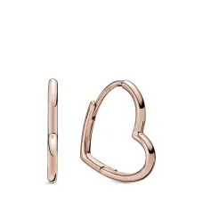 Серебряные серьги No Brand Асимметричные сердца 288307 (1341786863)