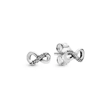 Серебряные серьги No Brand Сияющий символ бесконечности 298820C01 (1341787758)
