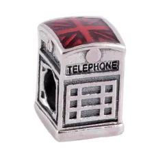 Серебряный шарм No Brand Телефонная будка 791202EN49 (1341787842)