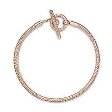 Срібний браслет No Brand з Т-замком 589087C00 16