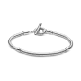 Серебряный браслет No Brand с Т-замком 599082C00 16